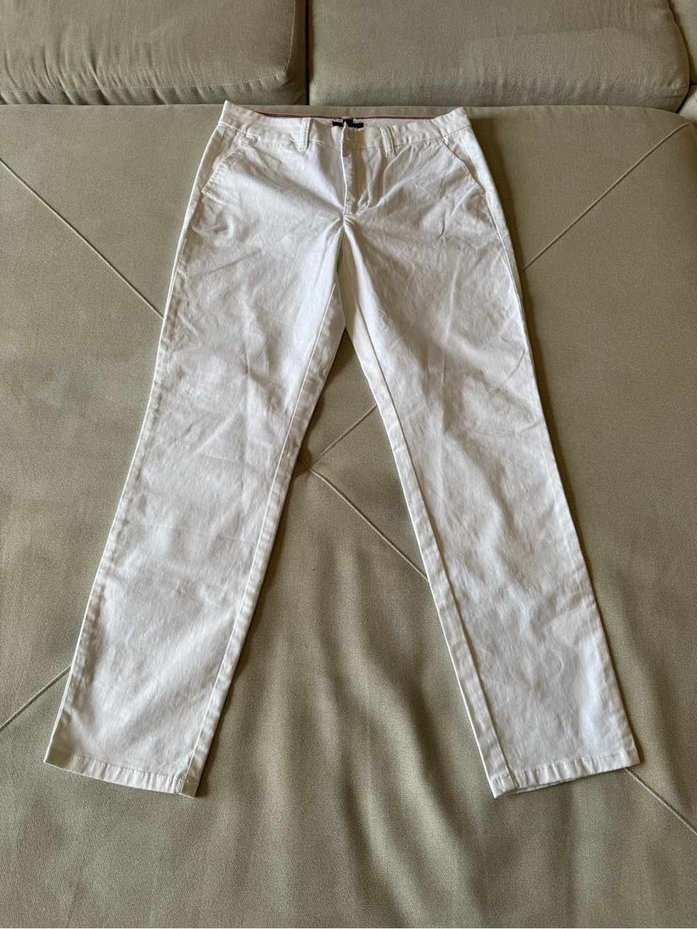 Tommy Hilfiger Women’s  White Slim Pants